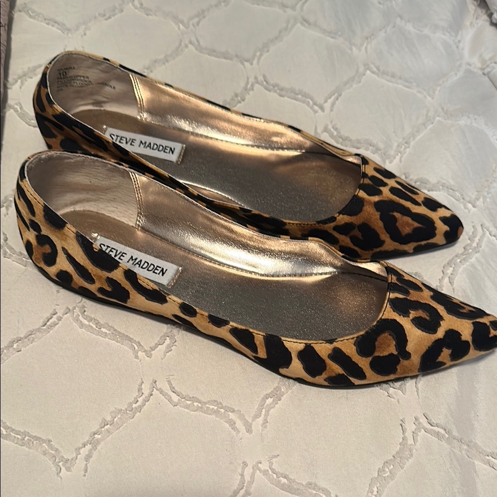 Steve Madden Leopard Print Women's Flats
